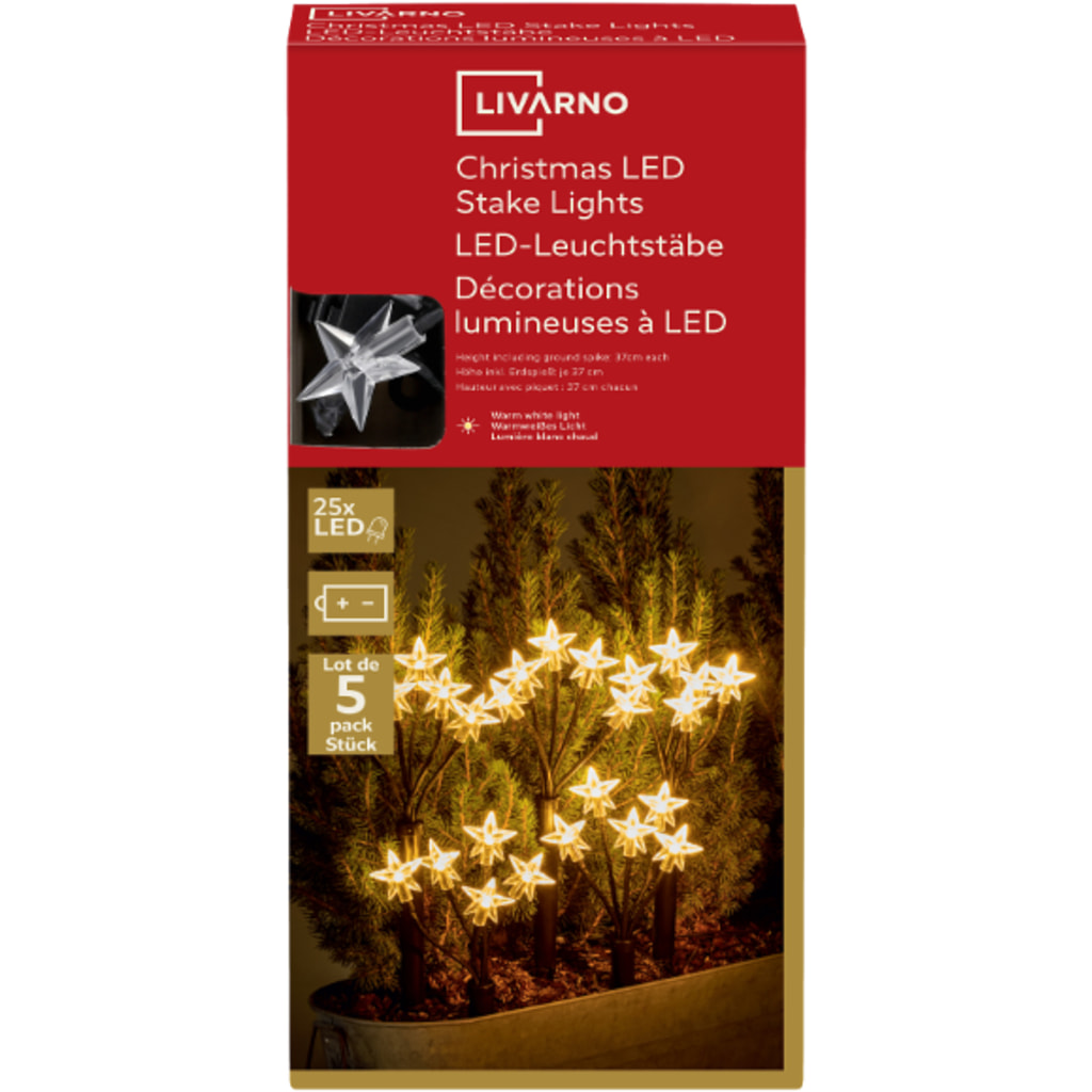 LIVARNO - Christmas LED Stake Lights