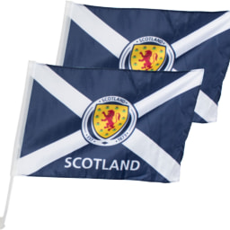 Scotland Car Window Flag - 2 Pack