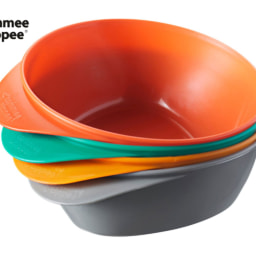 Tommee Tippee Easi-Scoop Feeding Bowls - 4 Pack