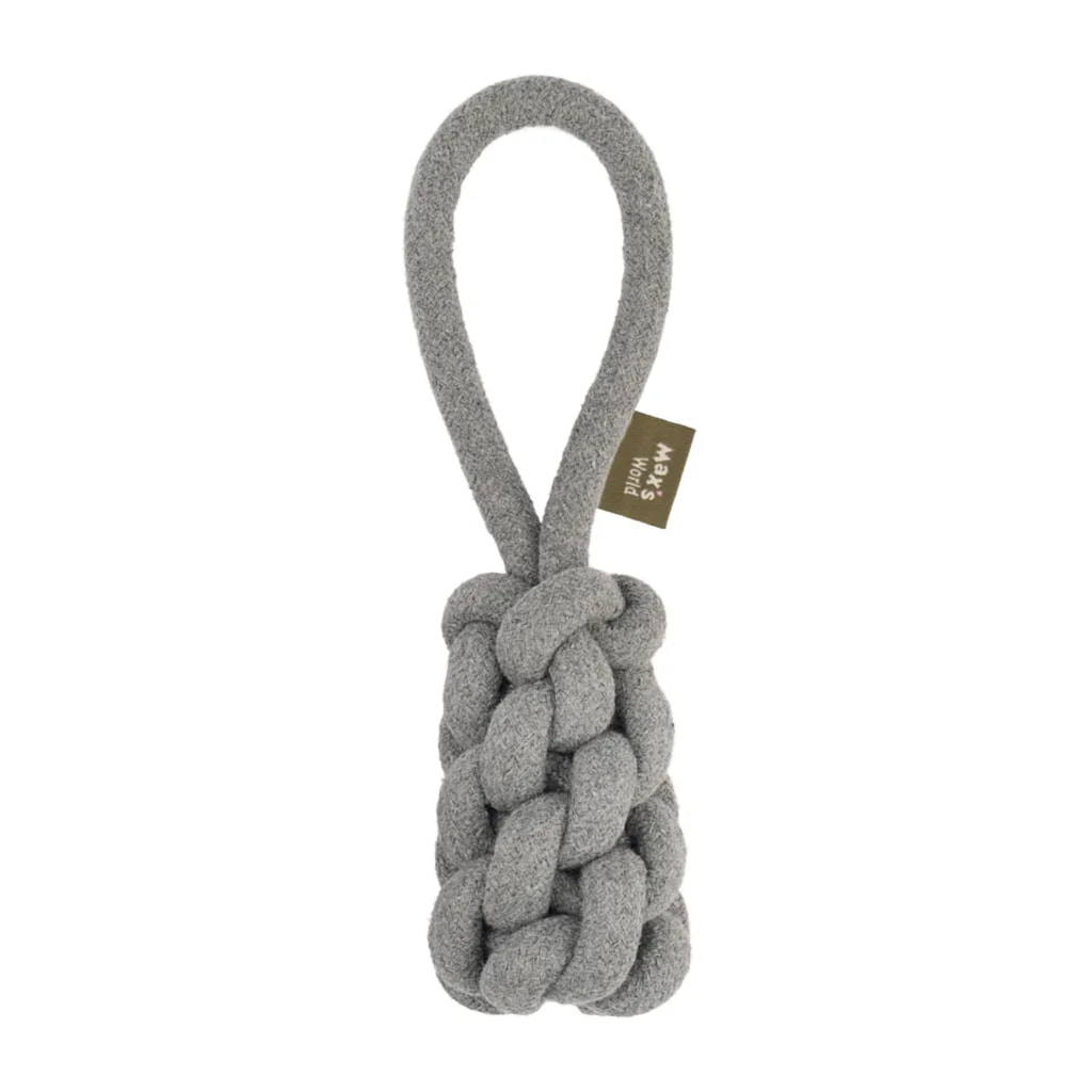 Grey Dog Rope Toy