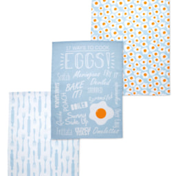Eggs Tea Towel 3 Pack
