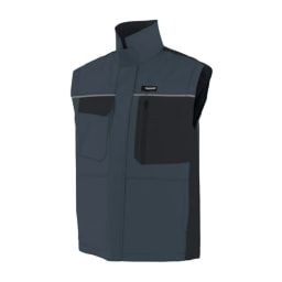 Men’s Grey Work Gilet