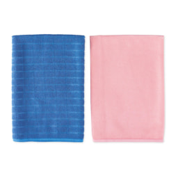 Car Cleaning Glass Cloths 2 Pack