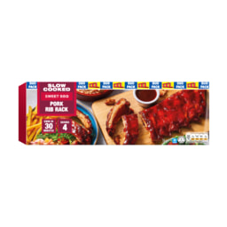 - - XXL Sweet BBQ Pork Rib Rack Duo Pack