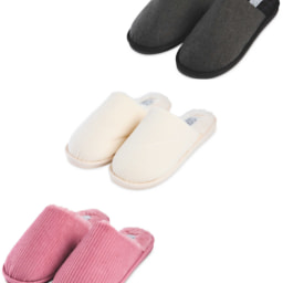 Adults' Memory Foam Slippers