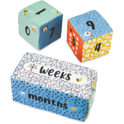 Nuby Newborn Milestone Cubes
