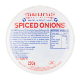 Mrs Unis Spiced Onions