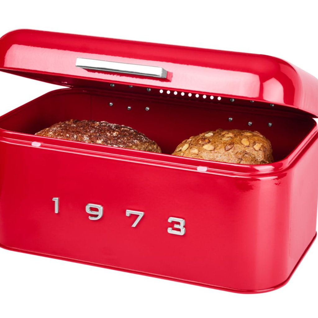 Red Bread Bin