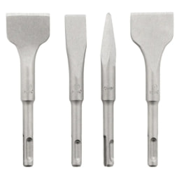 SDS-Plus Short Chisel Set - 4 Pieces