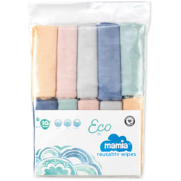 Mamia Reusable Wipes 10 Pack