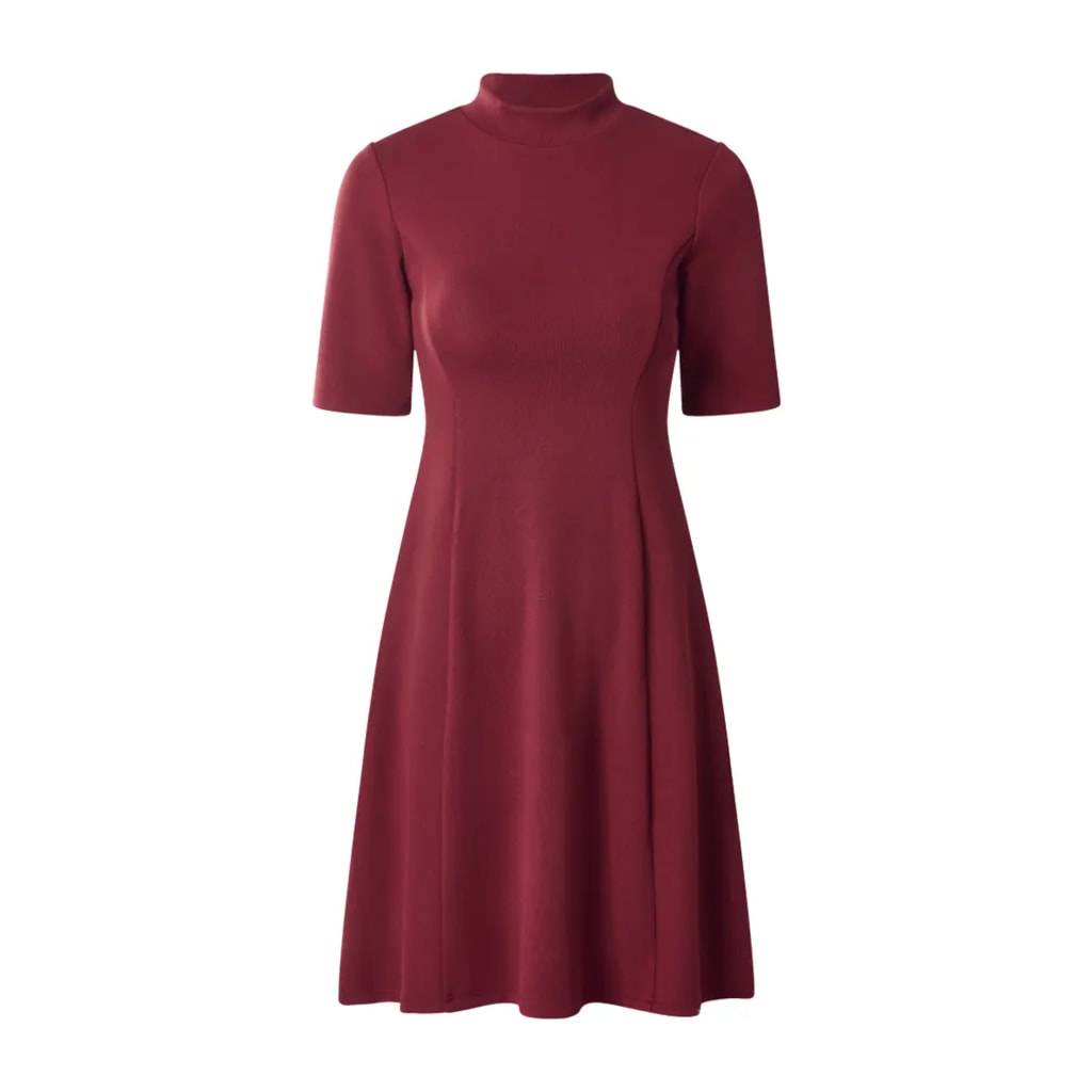 Ladies’ Red Knitted Dress