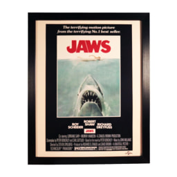 Jaws Framed Movie Print