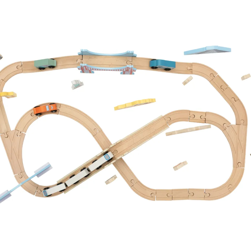 Worldwide Train Set - 48 Pieces