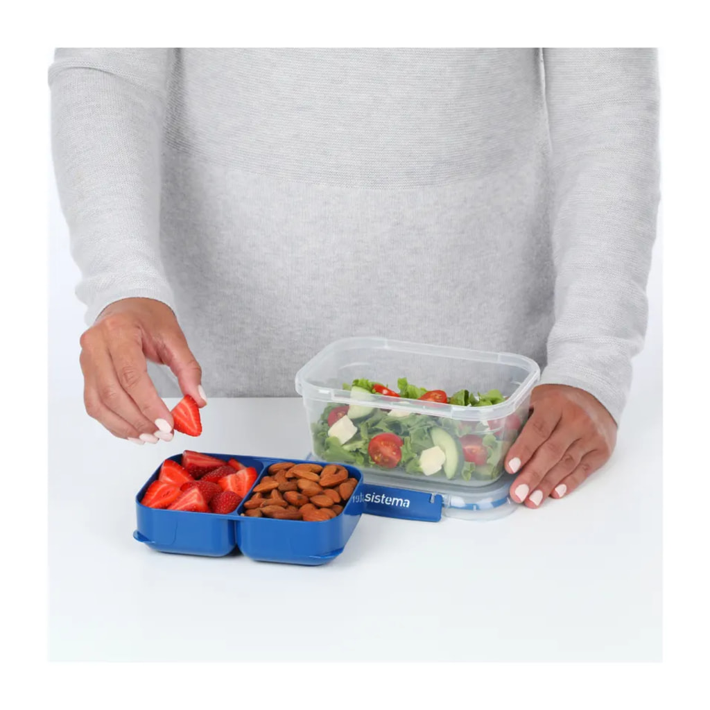 1L STAX Lunchbox - Blue