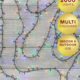 2000 Multicolour LED Compact Lights