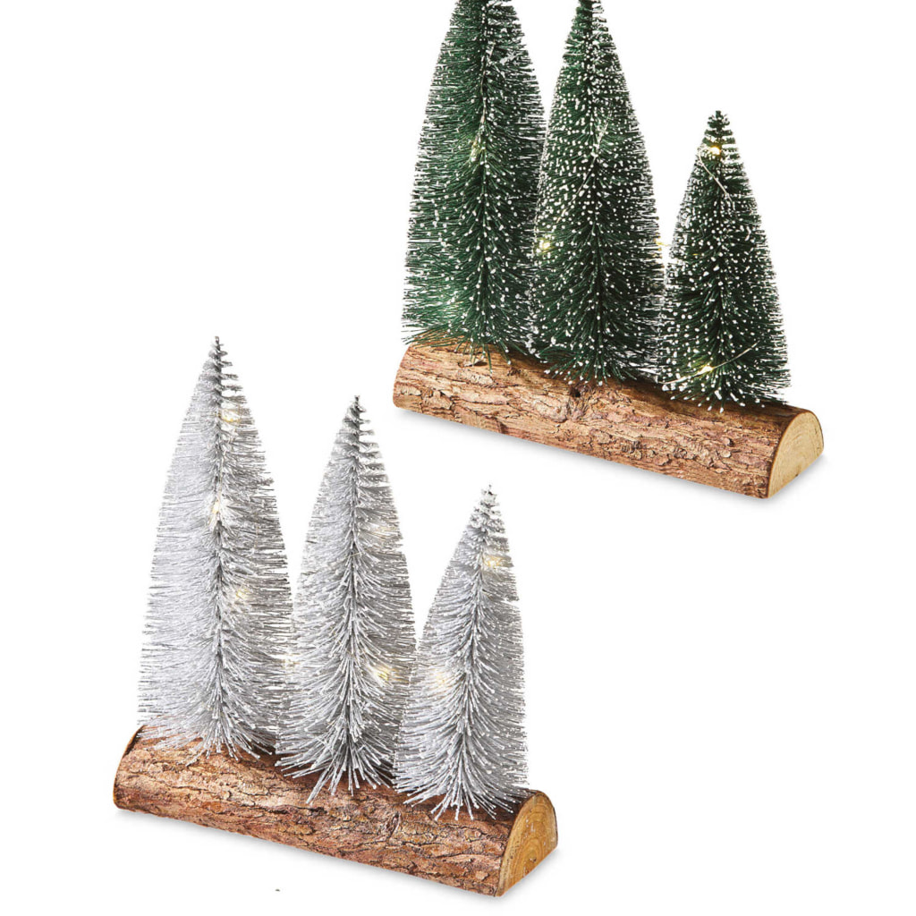 Bristle Trees Set of 3