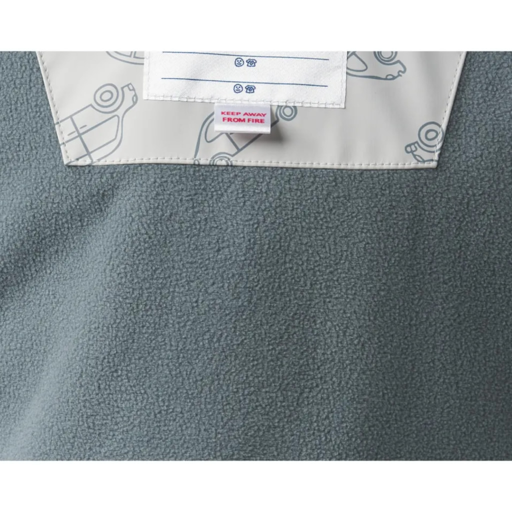 Kids’ Light Grey Waterproof Jacket