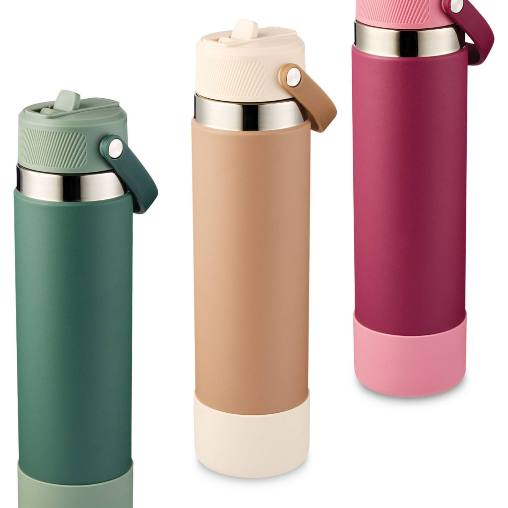 Straw Lid Bottle