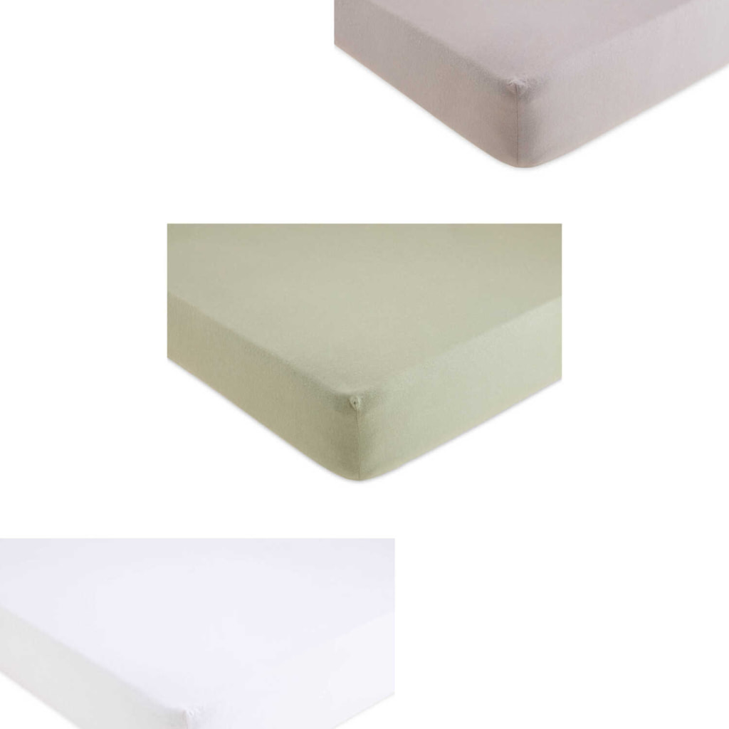 Brushed Cotton Double Fitted Sheet