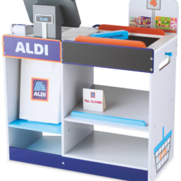 Little Town Wooden Aldi Supermarket