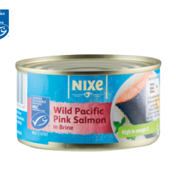 Nixe Wild Pacific Pink Salmon in Brine
