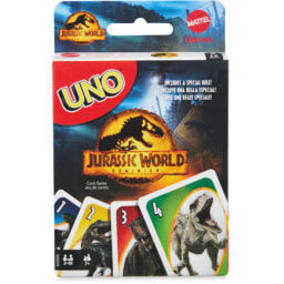 Jurassic World Uno Card Game