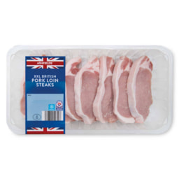 Extra Large British Pork Loin Steaks