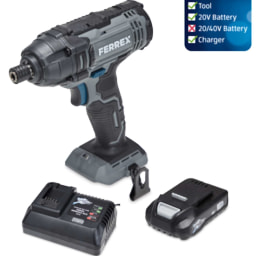20V Impact Driver Battery & Charger