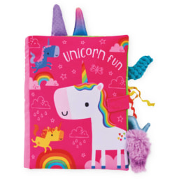 Unicorn Fun Baby Cloth Book