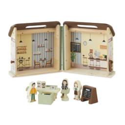 Little Town Wooden Coffee Play Set