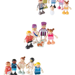 Little Town Wooden Family Sets