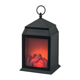 Livarno Home LED Fireplace Style Lantern