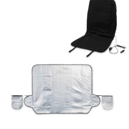 Windscreen Cover and Heated Car Seat