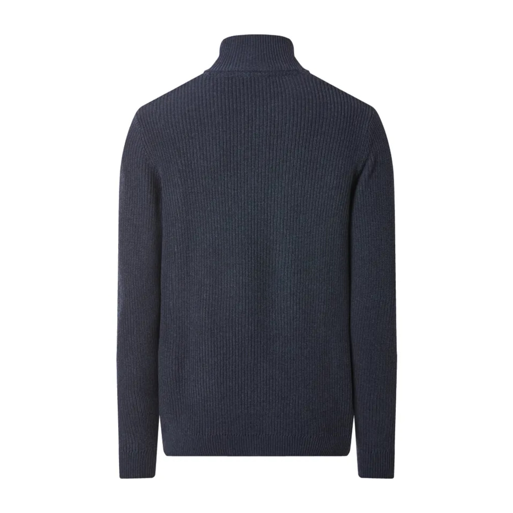 Men’s Navy Half Zip Jumper
