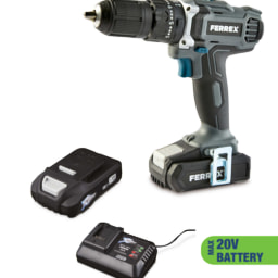 Combi Drill & 20V Battery & Charger