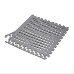 Grey Mat with Holes 6 Pack