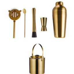Kirkton House Gold Barware Set