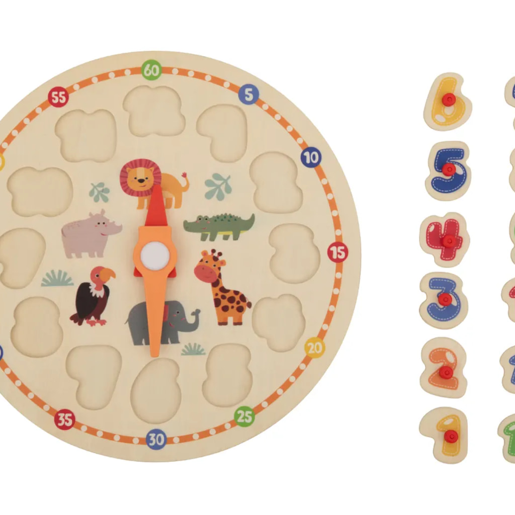 Clock Puzzle - 13 Pieces
