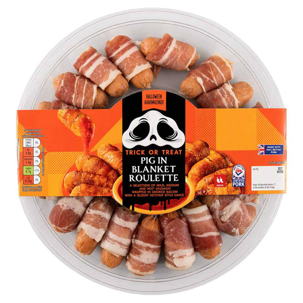 Trick or Treat Pigs In Blankets Roulette