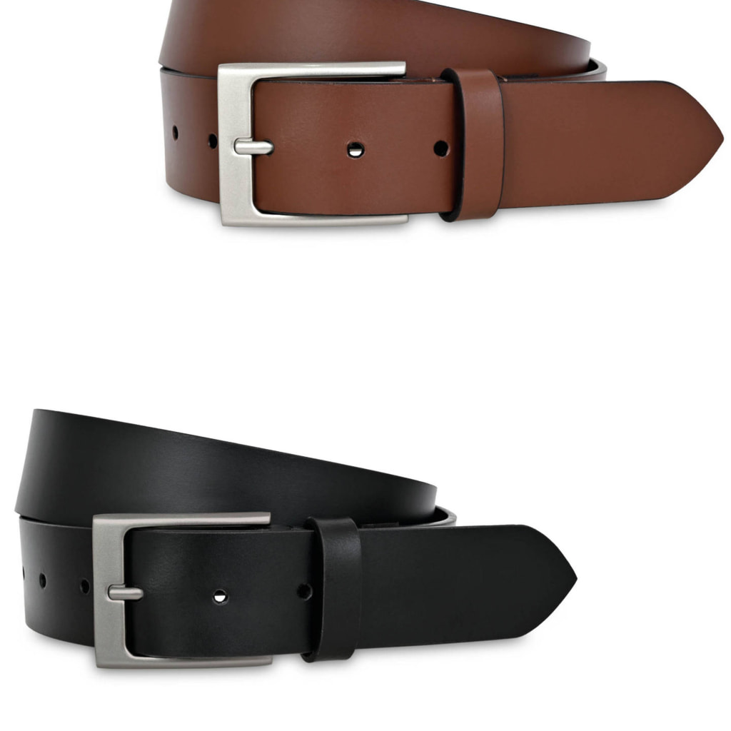 Adults' Leather Belt