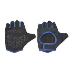 Crane Blue Fitness Gloves