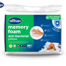 Silentnight Memory Foam Anti-Bacterial Pillow