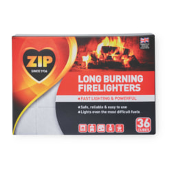 Zip Firelighters 36 Pack