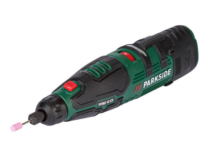 Multipromos Parkside 12v Cordless Rotary Tool With 22 Accessories