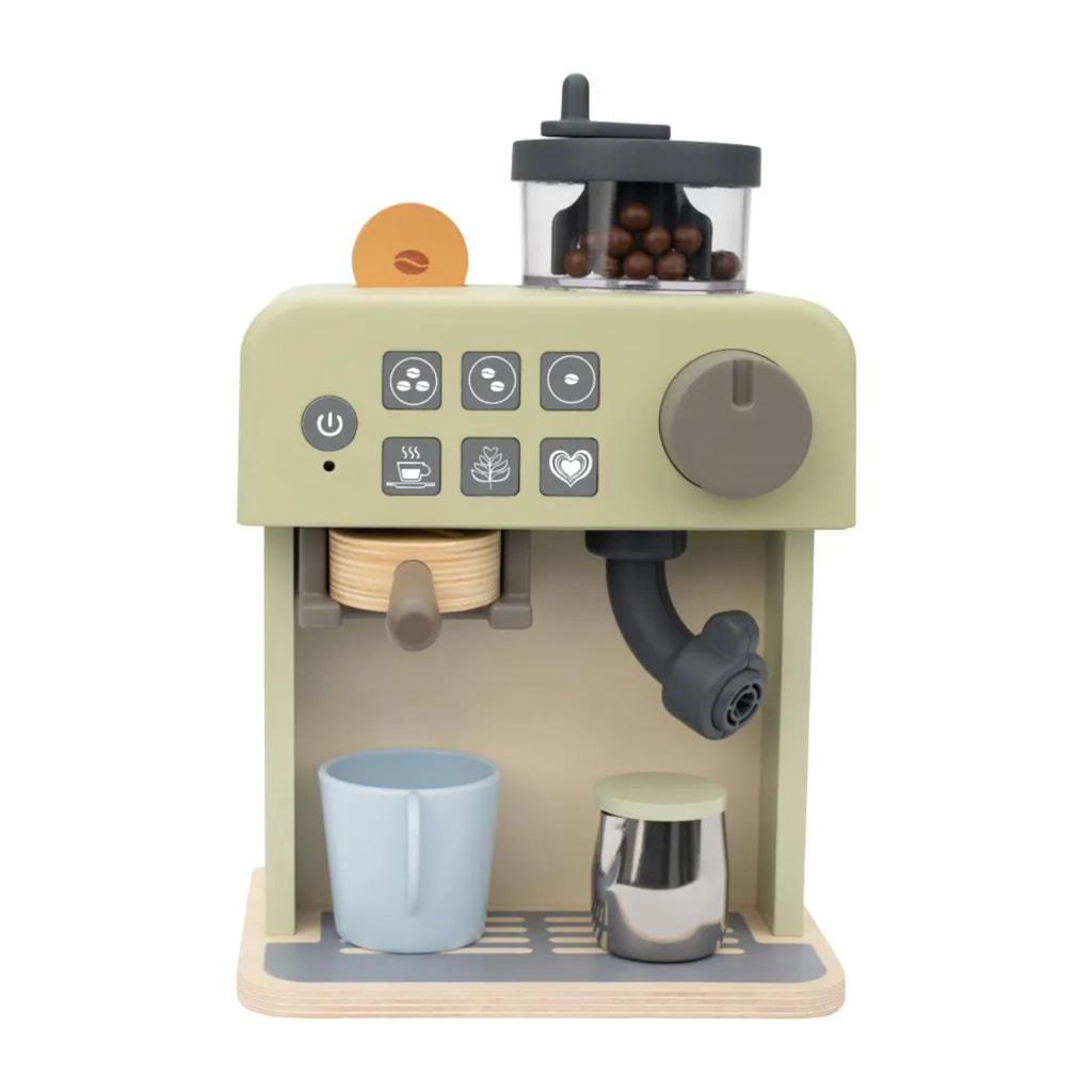 Premium Toy Coffee Maker - 12 Pieces