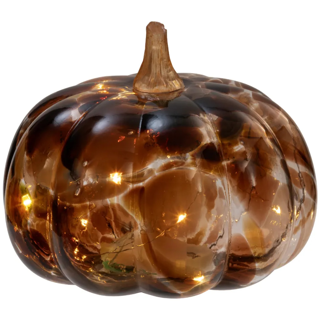 Light-Up Decorative Pumpkin
