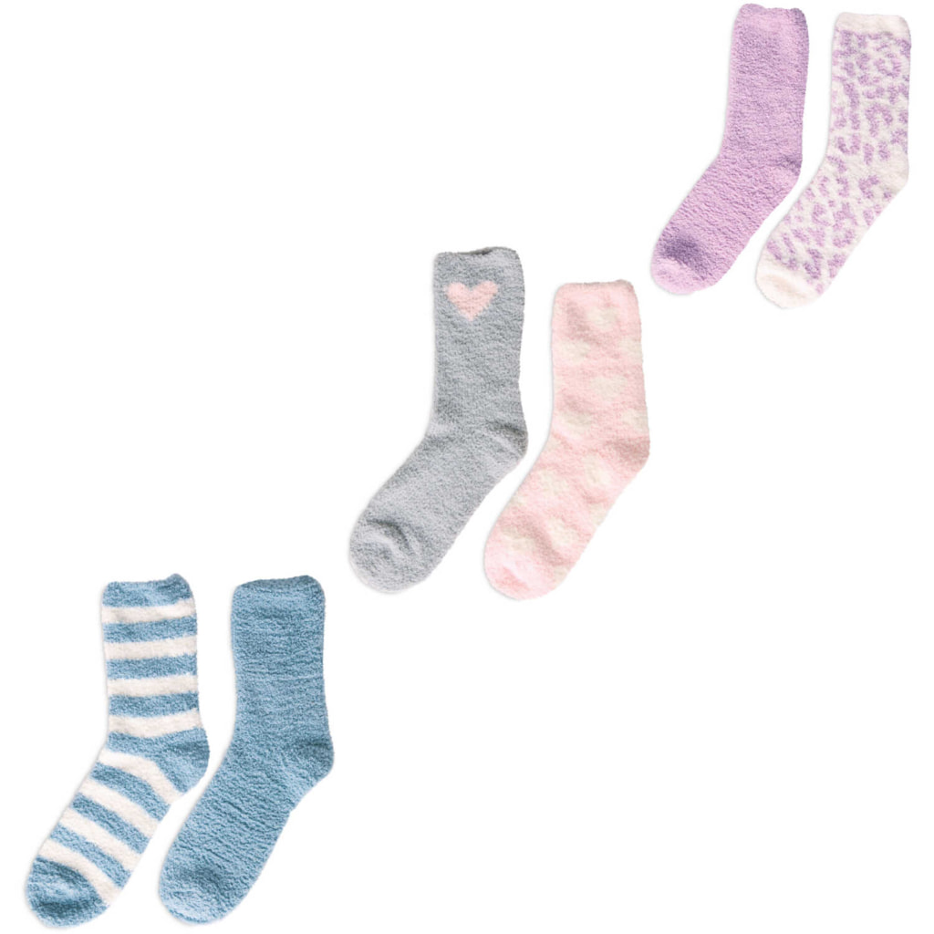 Ladies Fluffy  Socks