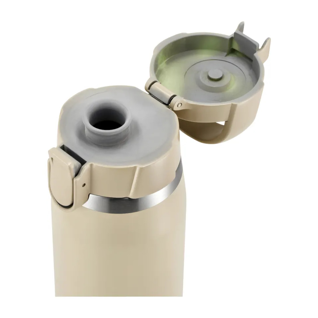 Beige Stainless Steel Drinks Bottle