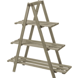 Grey Wooden Plant Stand