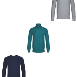 Adults' Chunky Knit Jumper